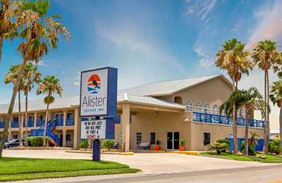 Front view of Alister Square Inn showcasing its welcoming design