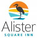Alister Square Inn logo featuring elegant text and design